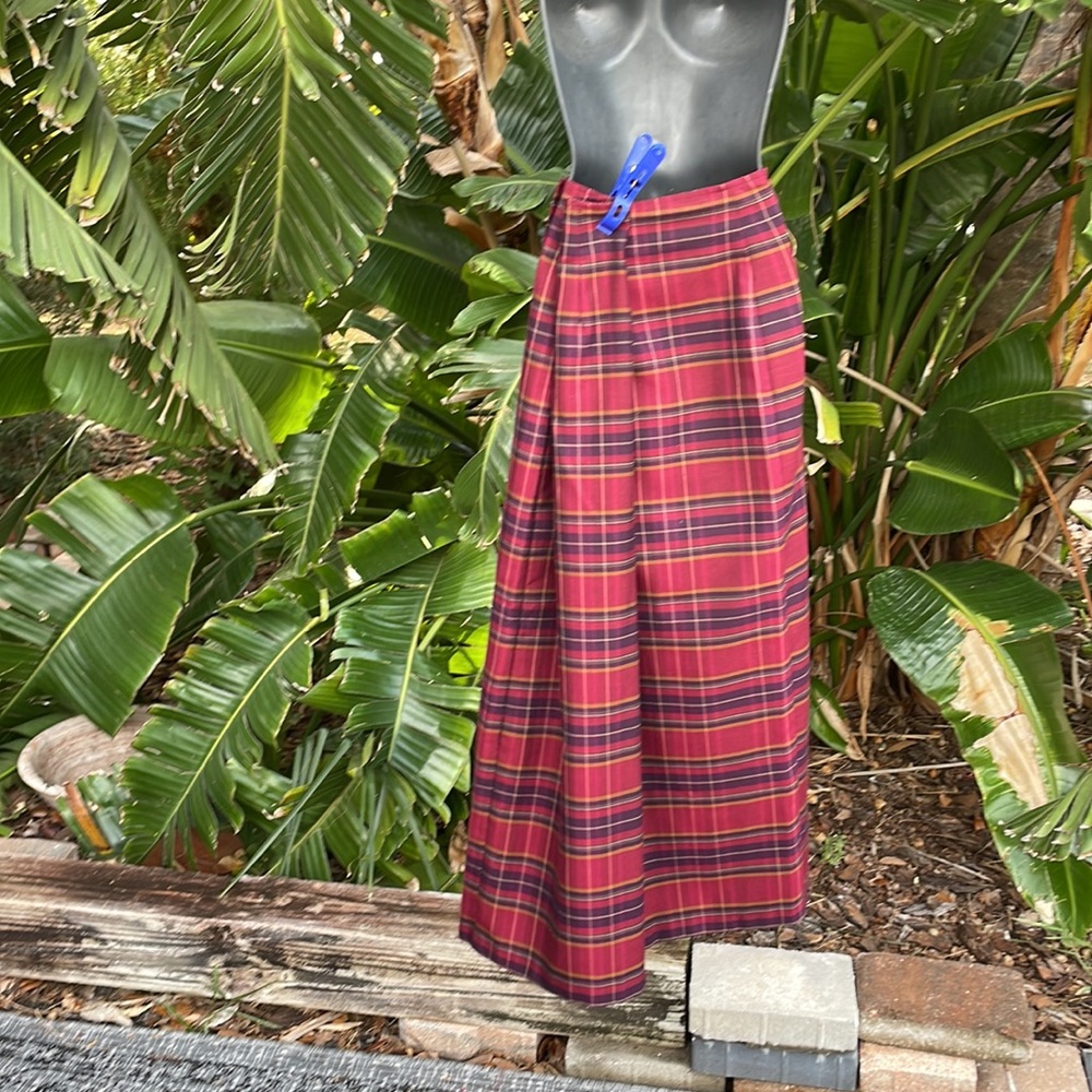 Cato plaid Maxi kilt - Picture 3 of 7